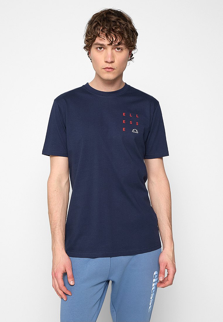 Ellesse T-shirt print donkerblauw