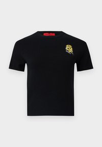 ROGITO - Apdrukāts T-krekls - black