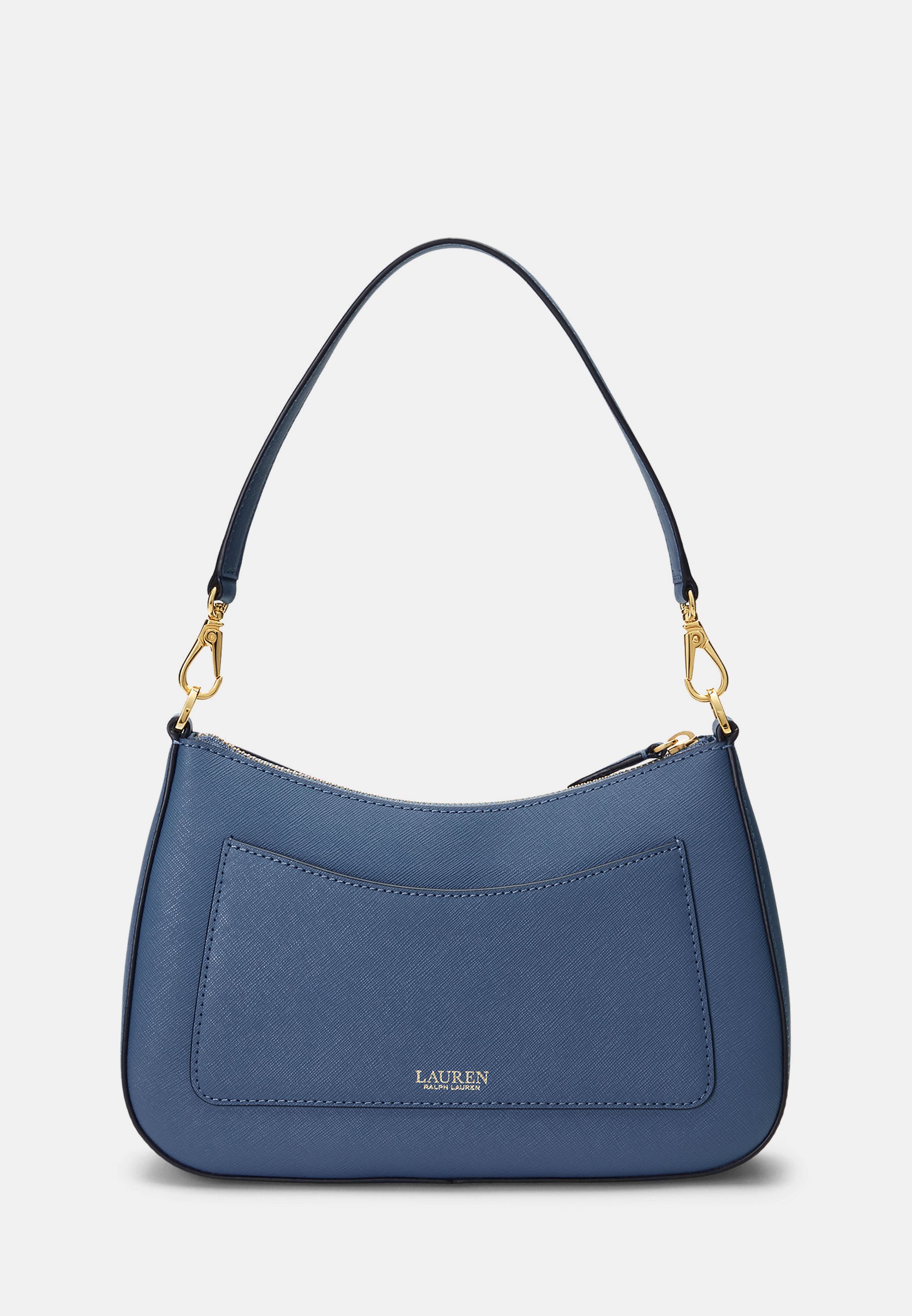 Lauren Ralph Lauren CROSSHATCH LEATHER MEDIUM DANNI BAG