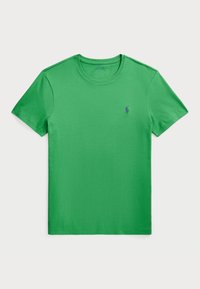 CUSTOM SLIM FIT JERSEY CREWNECK T-SHIRT - T-shirt basic - raft green