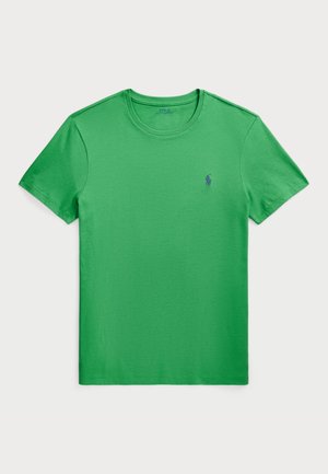 Polo Ralph Lauren CUSTOM SLIM FIT JERSEY CREWNECK T-SHIRT - T-shirt basic - raft green