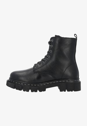 Palado SURCUL - Stivaletti stringati - black
