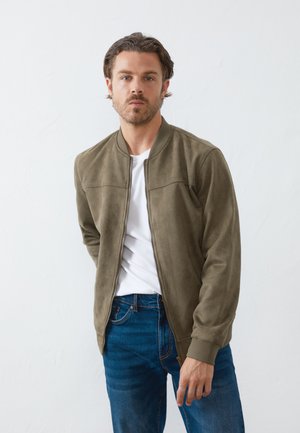 Pier One Giacca in similpelle - taupe