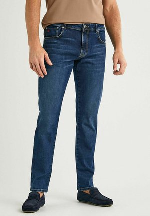 POWERFLEX - Straight leg jeans - denim