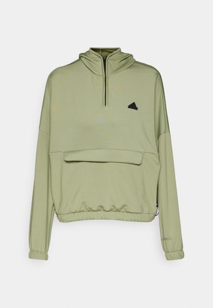 adidas Sportswear CE FL HD - Sweat à capuche - tent green