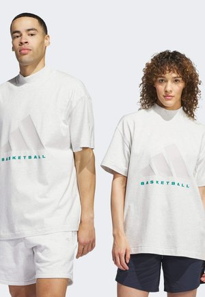 adidas Originals ONE  - T-Shirt print - grey one mel