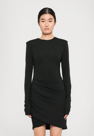 MINI CROSSED BAND - Dnevna haljina - black