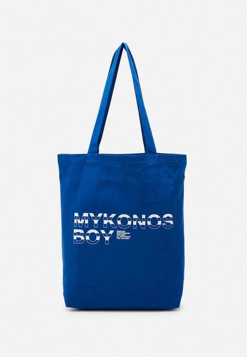 Ron Dorff TOTE BAG UNISEX Tote bag greek blue/blue Zalando.ie
