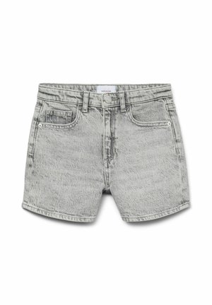 Denimshorts - light grey denim
