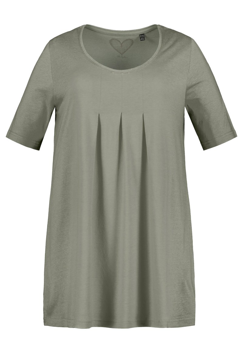 Ulla Popken T-shirt print - mattes oliv