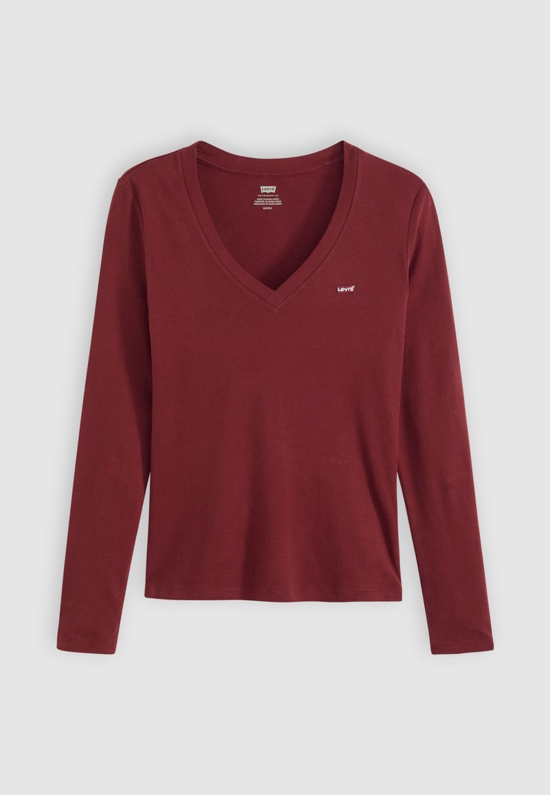 Levi’s® Longsleeve donkerrood