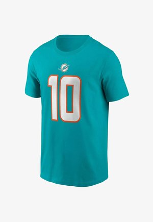 Nike Performance, PLAYER MIAMI DOLPHINS #10 TYREEK HILL - Camiseta estampada - aqua