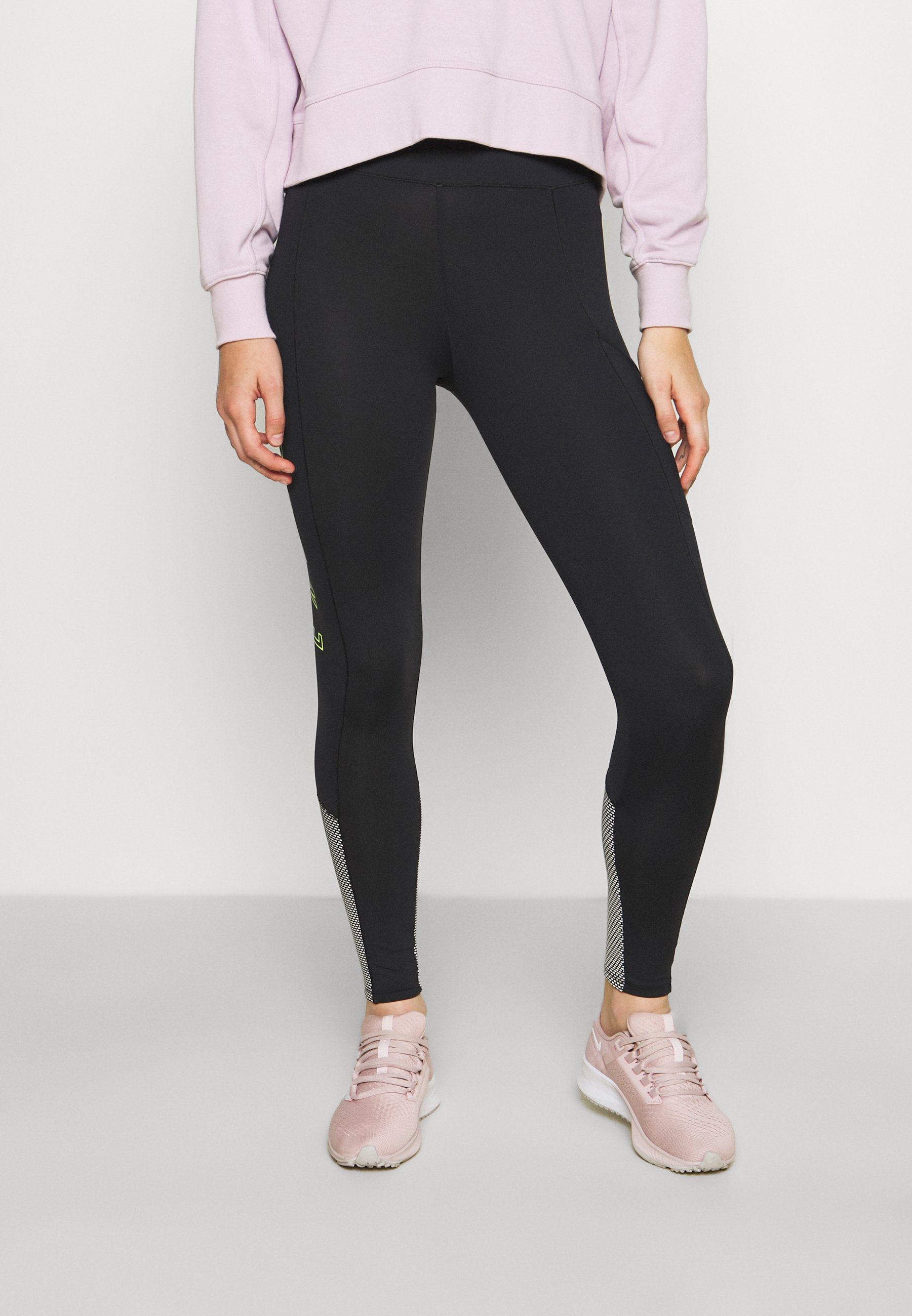 Endless MALLAS LIFT - Leggings - black 