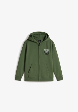 Vans WALL - Sweater met rits - dark olive