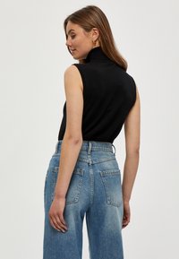 Minus MIRAKA KNIT TURTLENECK - Top - black