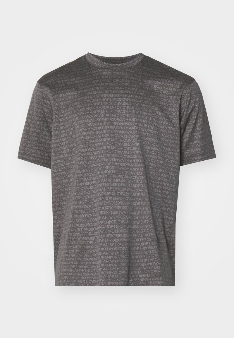 Emporio Armani T-shirt print bruin