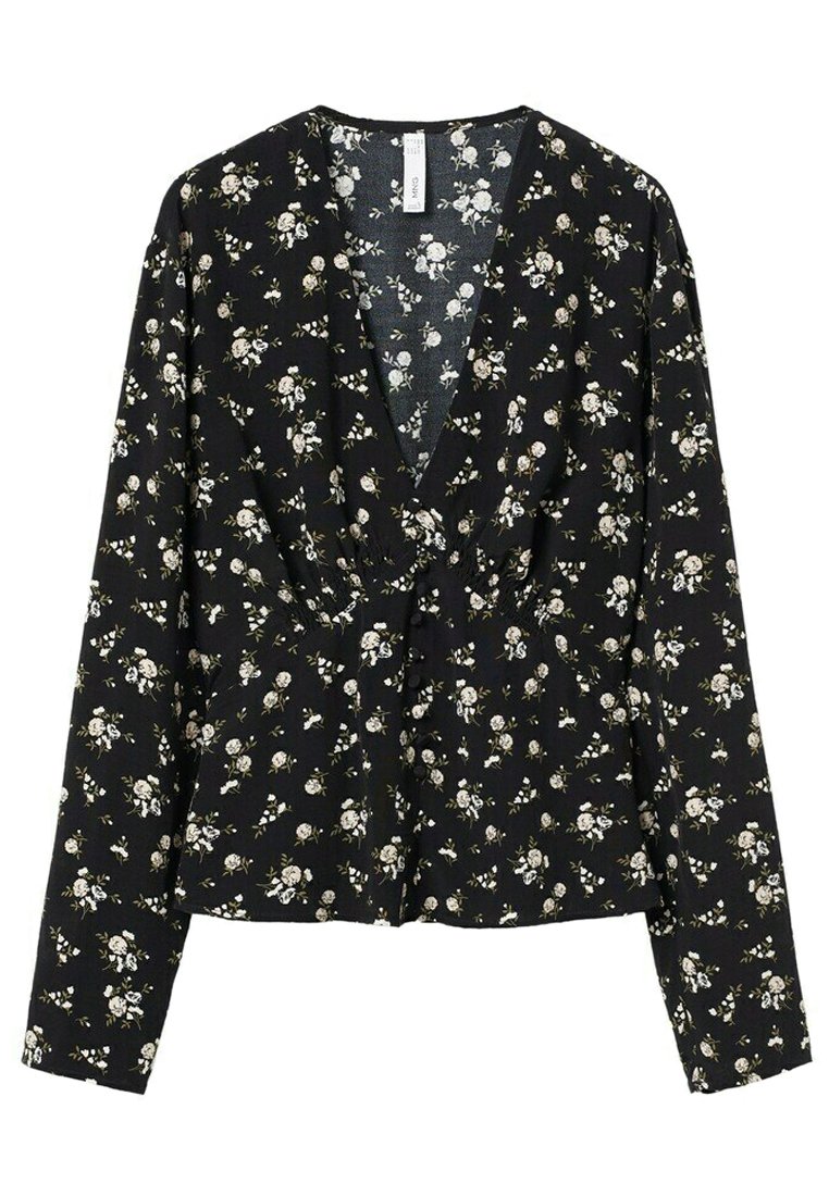 Mango Blouse zwart