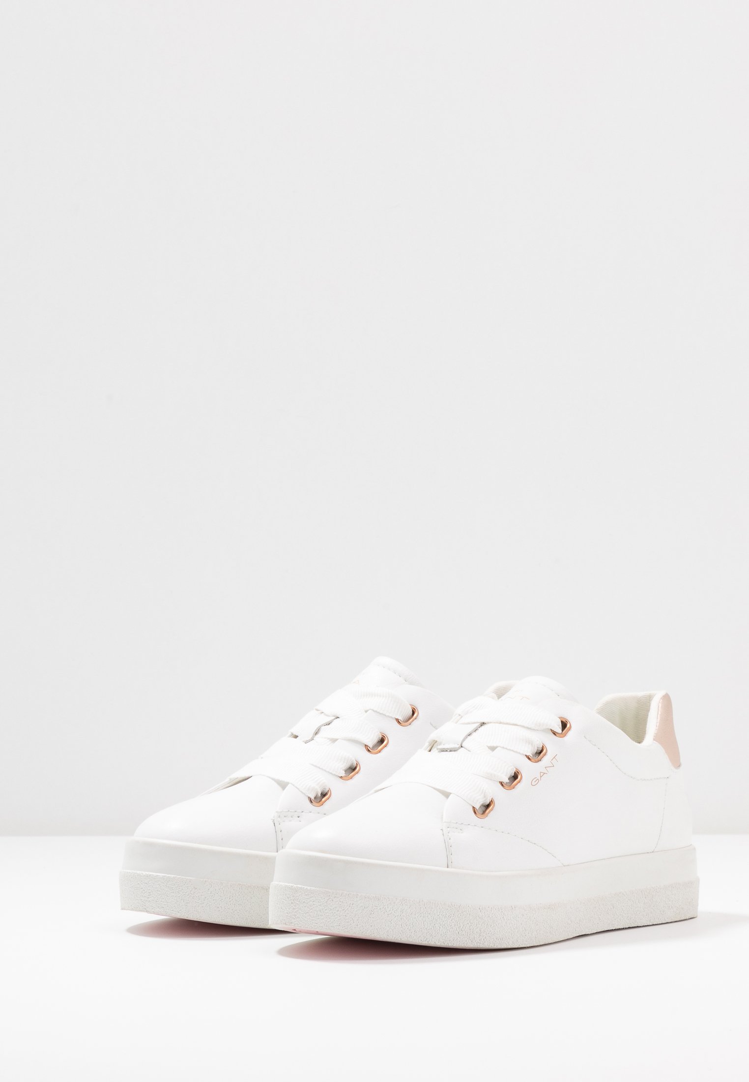 GANT AVONA Joggesko bright white rose goldhvit GANT AVONA Joggesko bright white rose goldhvit