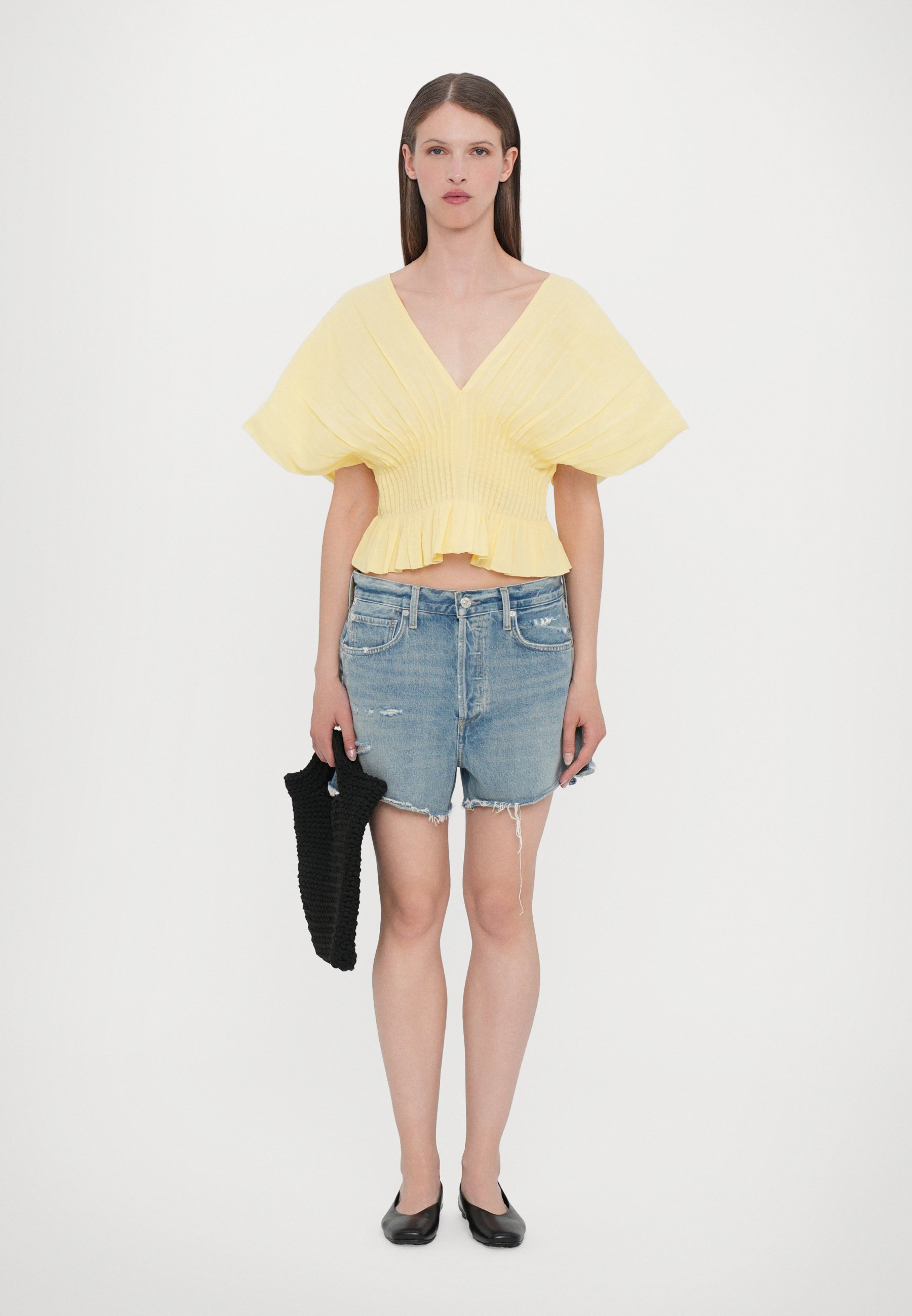 売れ筋商品|||シー シャツ レディース トップス ZORA SOLID PLEATED - Blouse - butter Sea ZORA SOLID PLEATED - Blouse - butter/yellow - Zalando.co.uk