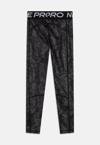 Nike Performance NIKE PRO DF SHORT  - Leggingek - black/white