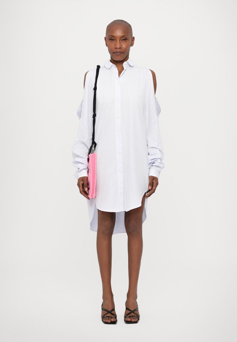 Henrik Vibskov NEW BUMBLE SHIRTDRESS - Shirt dress - white
