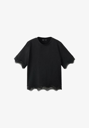 Mango, ADULT - T-shirt imprimé - black