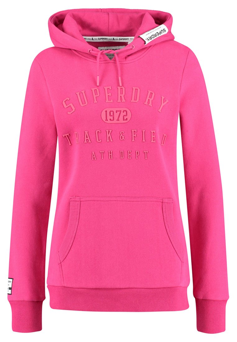 Superdry Hoodie pinkdonkerroze Zalando.nl Superdry Hoodie hot pink Zalando.nl