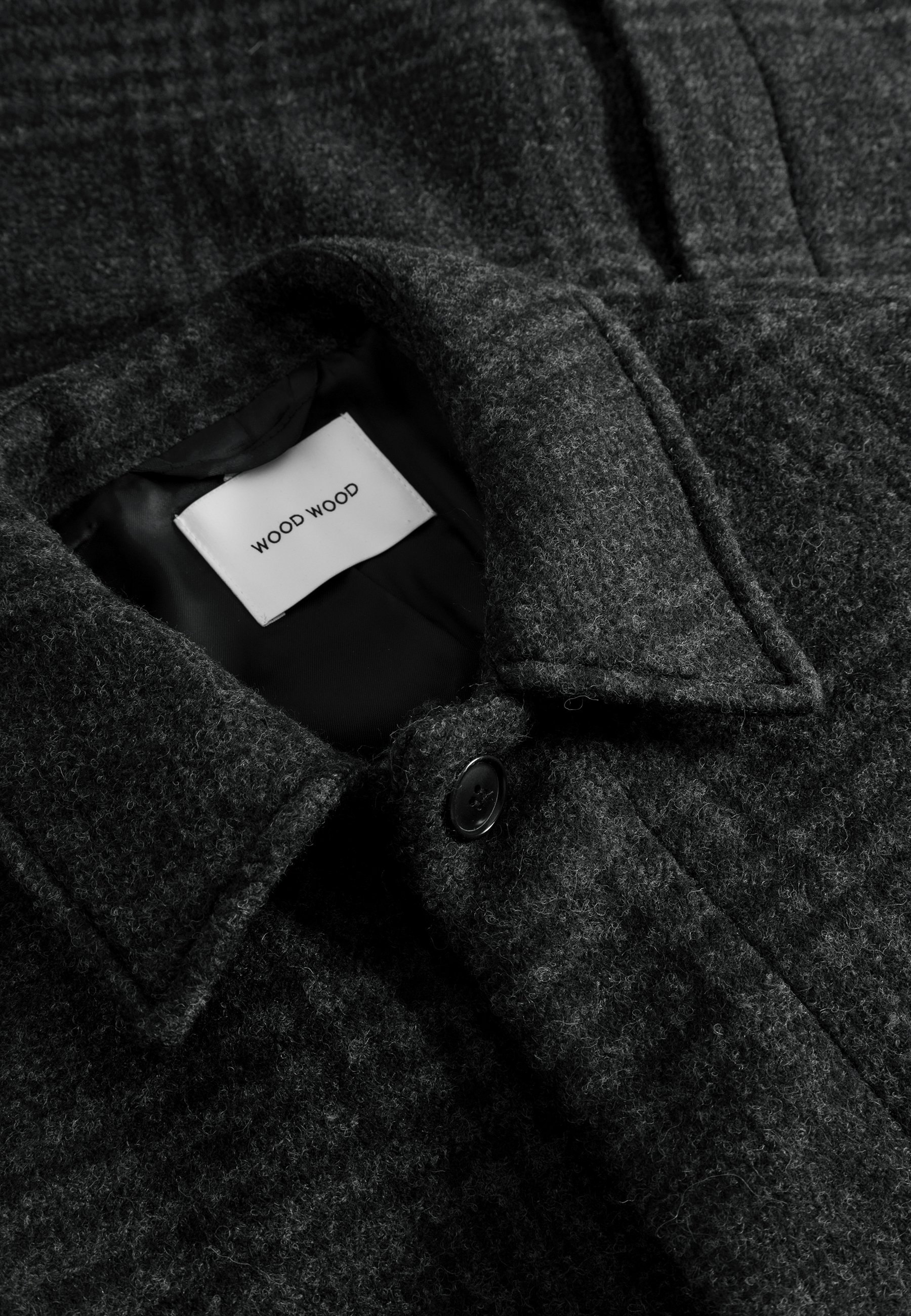 WOOD WOOD WWJONAS COAT 25182 - Classic coat - black - Zalando.co.uk