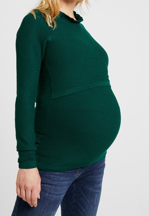 Pullover - dark green