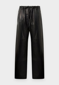 MAGNUS PANT  - Pantaloni di pelle - black