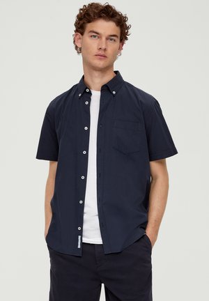 KURZARM - Hemd - navy
