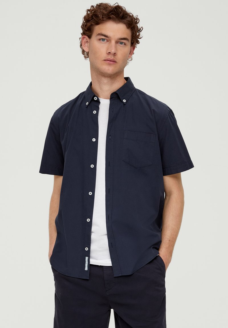 s.Oliver KURZARM - Hemd - navy