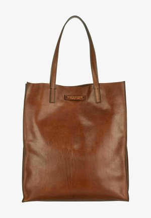 The Bridge MIRRA - Shopping bag - marrone/oro
