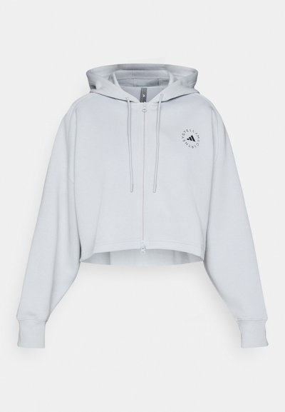adidas by Stella McCartney HOODIE - Zip-up sweatshirt - clear onix