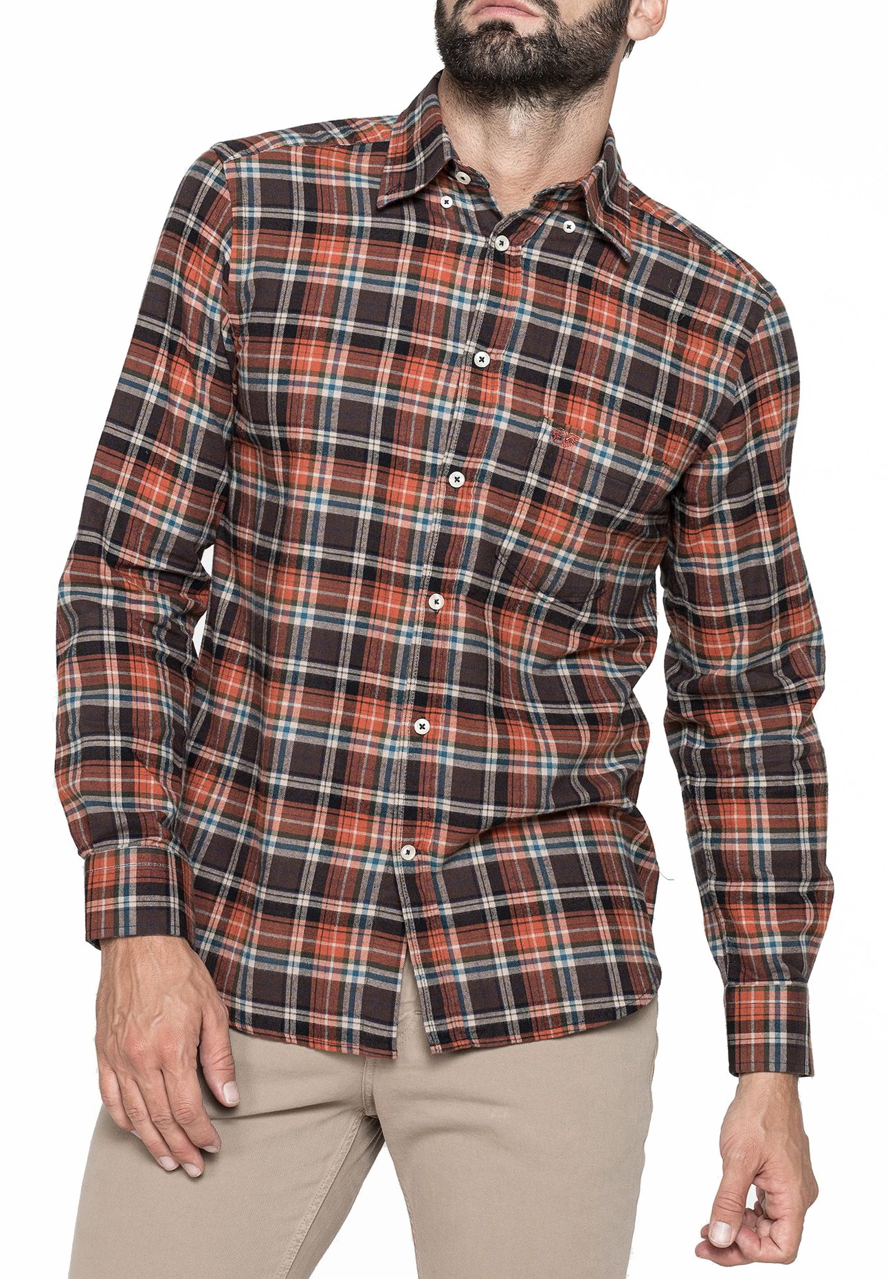 Carrera Jeans Camicia - orange/arancione - Zalando.it