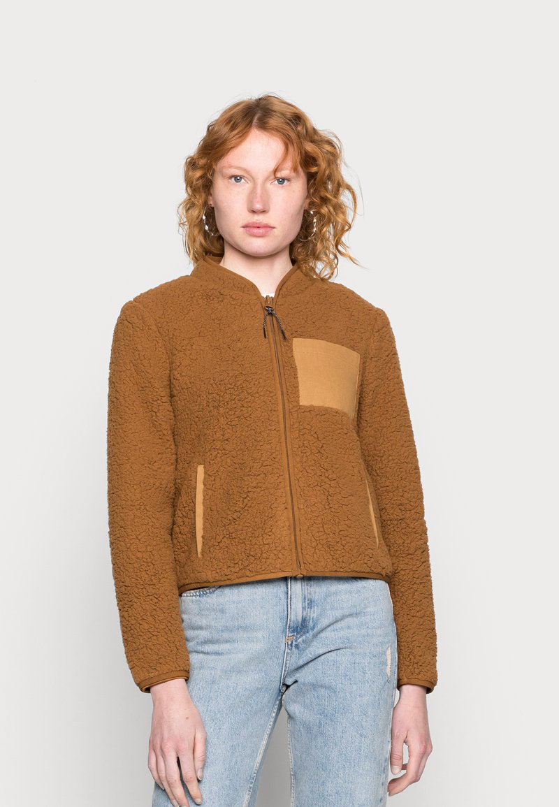 Damen Sweatshirts | ONLY ONLDORINA TEDDY Fleecejacke rubber/braun - PQ76871 Damen Sweatshirts | ONLY ONLDORINA TEDDY Fleecejacke rubber/braun - PQ76871