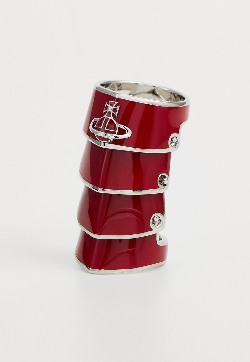 Vivienne Westwood ARTEMIS UNISEX - Prstan - burgundy resin