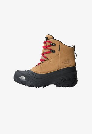 CHILKAT V LACE - Alpin-/Bergstiefel - almond butter tnf black