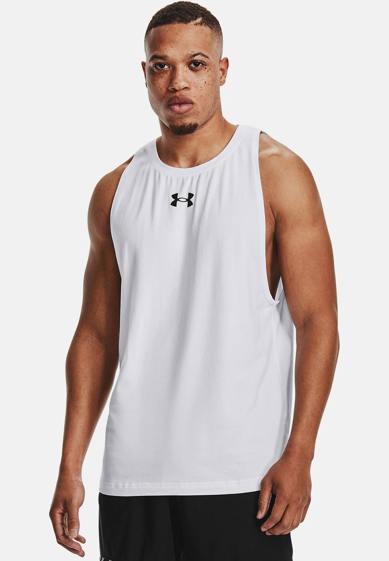 Under Armour - ZONE - Top - white, Povečajte