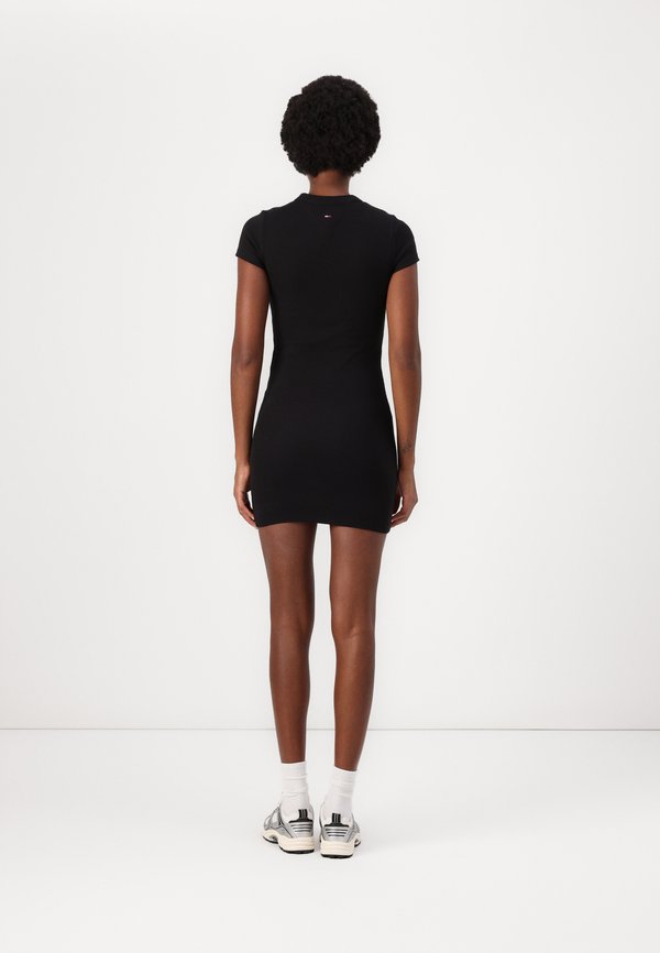 SCRIPT MINI DRESS - Jersey dress4