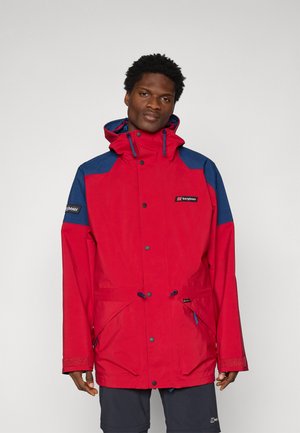 CONCERT COLLECTION MERU MOUNTAIN UNISEX - Parka - definitely red/hale navy