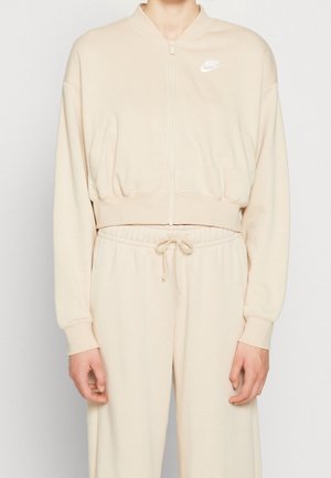 Sweat zippé - beige