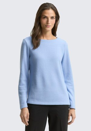 Pullover - mid blue melange