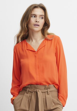 HIALICE SHIRT - - Blusa - orangeade