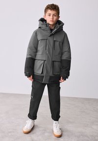 Baker by Ted Baker REGULAR FIT - SHOWER RESISTANT. - Parka - charcoal grey black