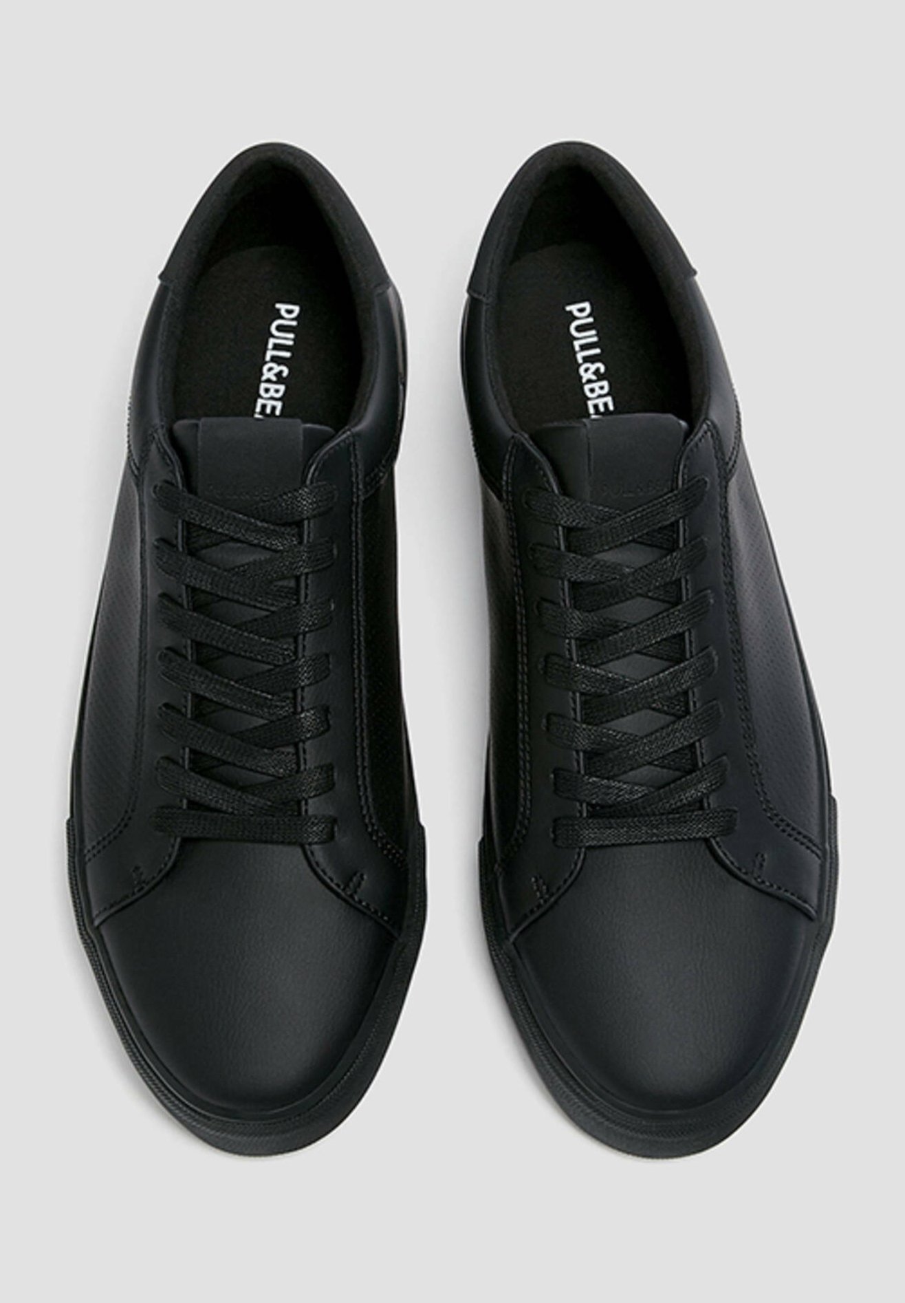 PULL\u0026BEAR Sneakers laag - black/zwart - Zalando.be