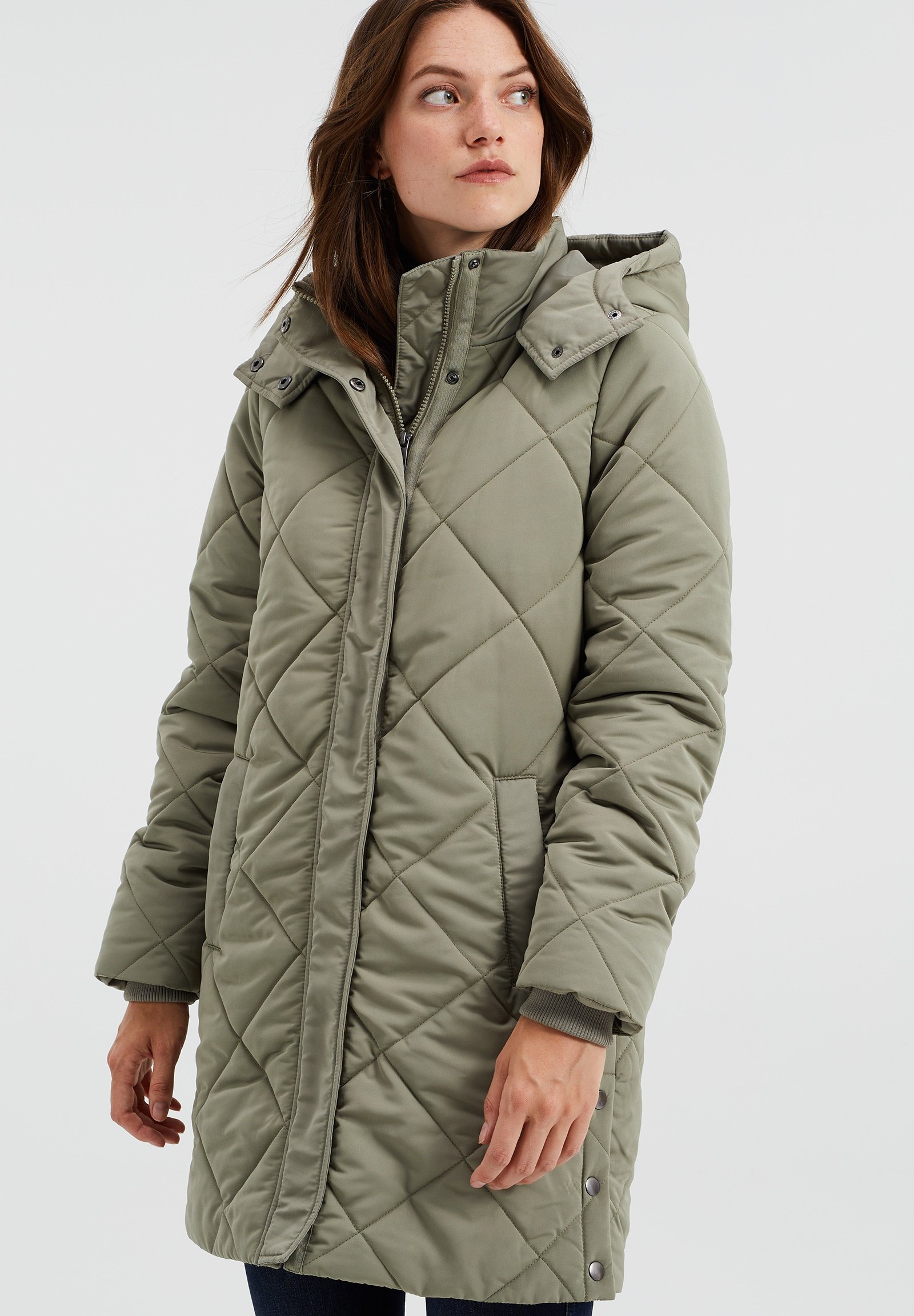 WE Fashion Winterjas - green/neongroen - Zalando.nl
