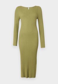 ONLMEDDI BOAT NECK DRESS - Vestido de malha - sage