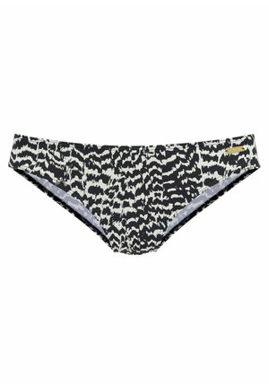 LASCANA, Bikini-Hose - schwarz/creme