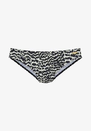 LASCANA, Bikini bottoms - schwarz/creme